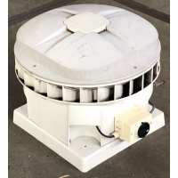 Goede gebruikte Stork MX110 dakventilator met werkschakelaar. (2005m3)