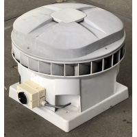 Goede gebruikte Stork MX110 dakventilator met werkschakelaar. (2005m3)