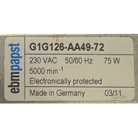 Goede gebruikte rookgasventilator Brink B40 HR(D) Allure. 531030