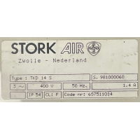 Goede gebruikte Stork  TKD14S 400v toerenregelaar (6 standen. 1,4A)