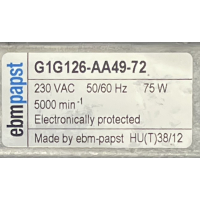 Goede gebruikte Brink B25 Allure rookgasventilator. 531030 G1G126-AA49-72