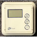 Goede gebruikte R-Vent Pascalle inbouw bediening met LCD