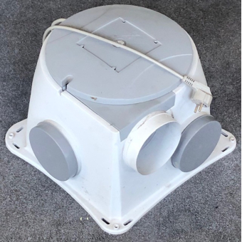 Gereviseerde Stork CMF ventilatiebox met normale stekker. (325m3)