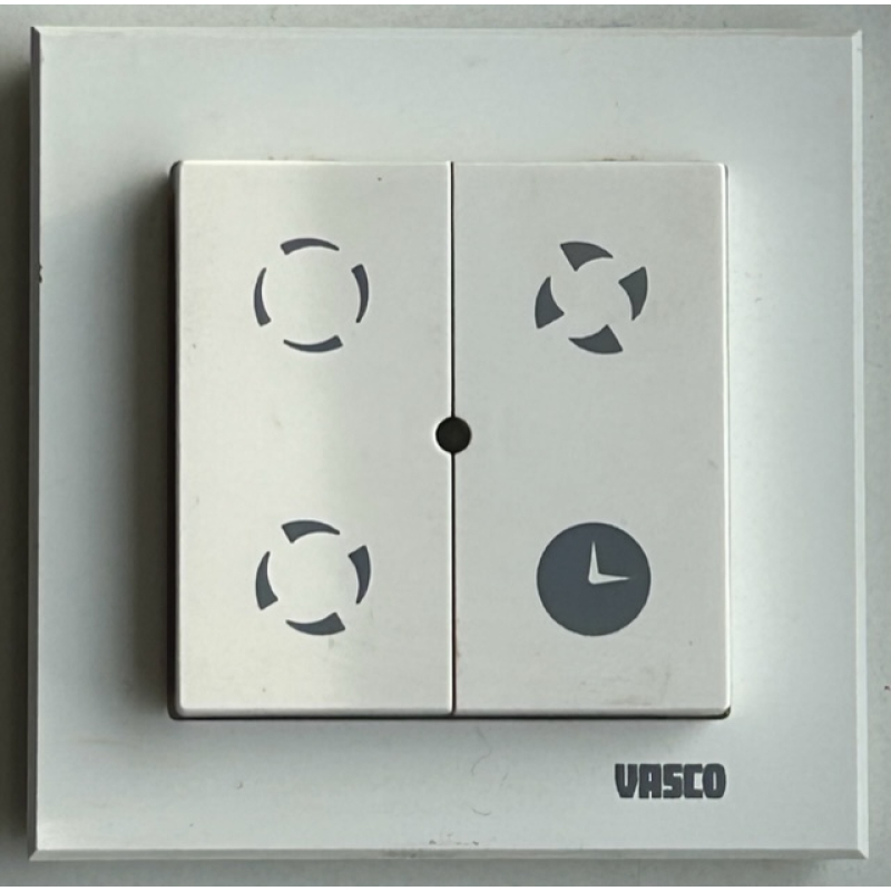Goede gebruikte RF schakelaar voor Vasco ventilatiebox. C400 RF