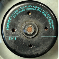 Goede gebruikte ventilator voor Stork WHR90 WTW unit. R1G180-AC13-11