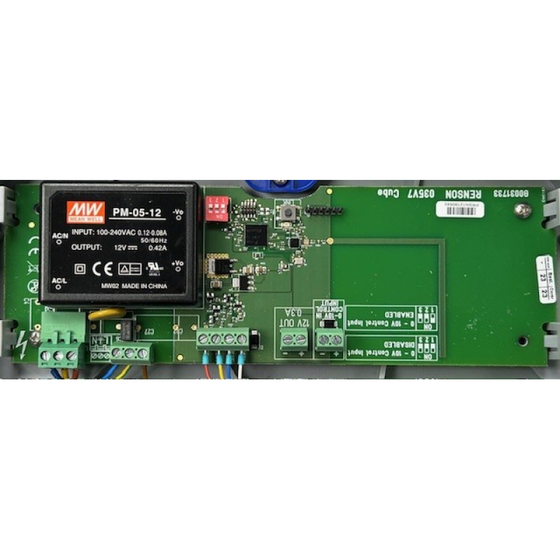 Goede gebruikte besturingsprint Buva Q-Stream ventilatiebox.