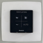 Nieuwe DUCO CO2 ruimtesensor RF/230VAC. 00004204