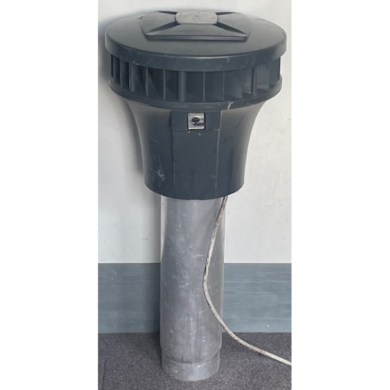 Gereviseerde Stork RPM 19/24 dakventilator. (260m3)