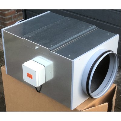 Nieuwe Itho MBX250 boxventilator. (892m3) Nieuwe Itho MBX250 boxventilator. (892m3)