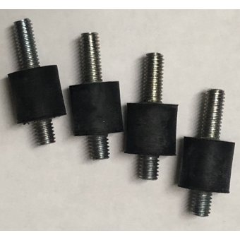 Set (4 stuks) nieuwe motorrubbers voor Orcon HRV-4 WTW unit.