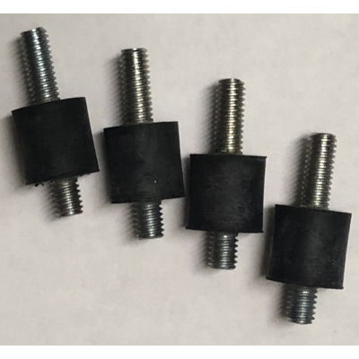 Set (4 stuks) nieuwe motorrubbers voor Orcon HRV-4 WTW unit.