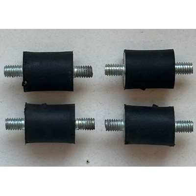 Set (4 stuks) nieuwe trillingsdempers voor Itho CVE ventilatiebox. Set (4 stuks) nieuwe trillingsdempers voor Itho CVE ventilatiebox.